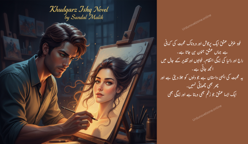 Khudgarz Ishq Novel by Sandal Malik